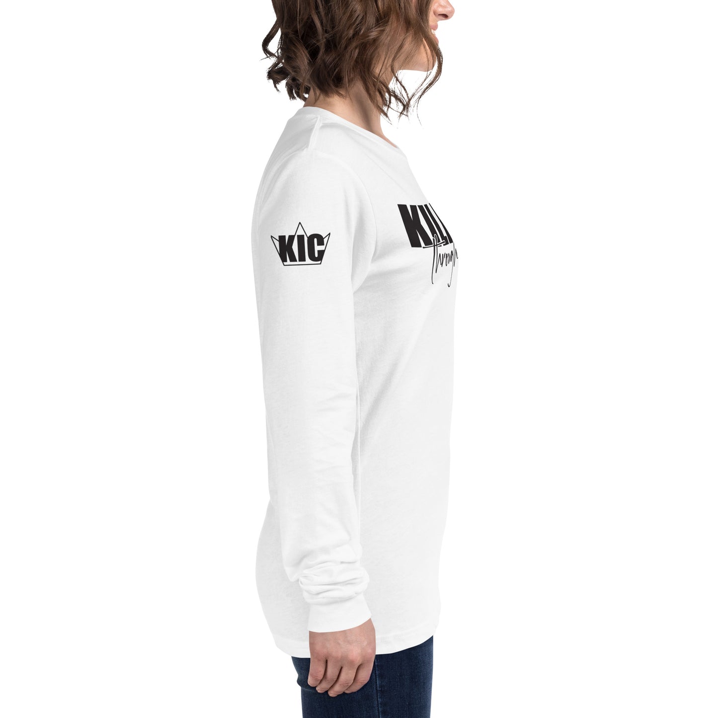 Killin It Through Christ Unisex Long Sleeve Tee