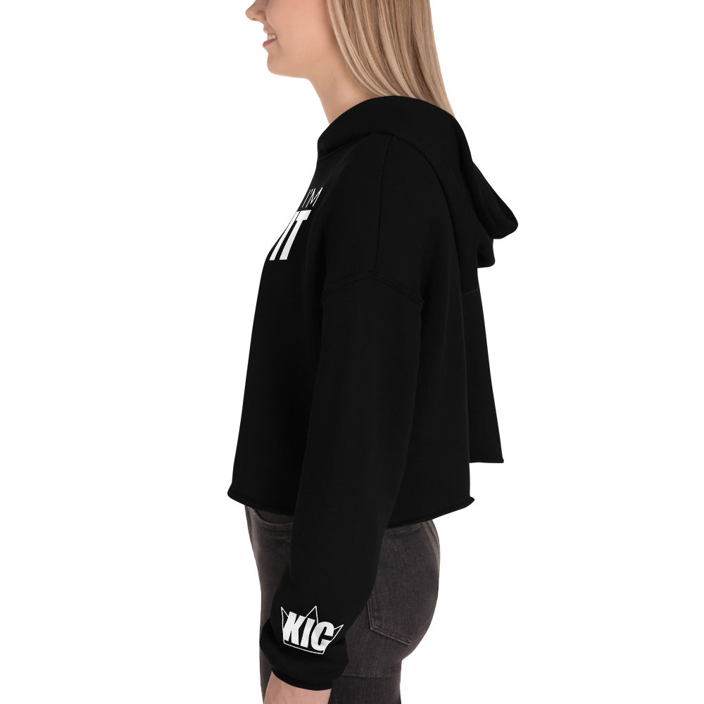 Ask Me How I'm Killin' it Crop Hoodie