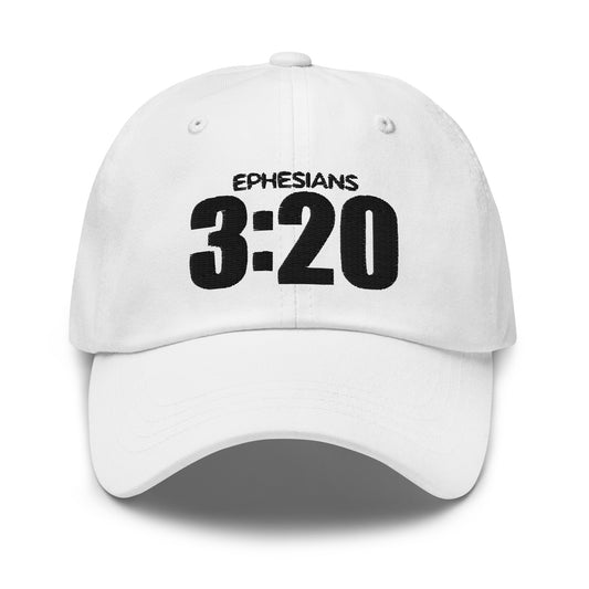 Ephesians 3:20 Dad hat