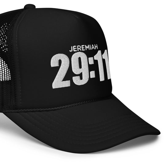 Jeremiah 29:11 Foam trucker hat