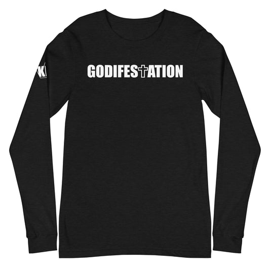 GODIFESTATION Unisex Long Sleeve Tee